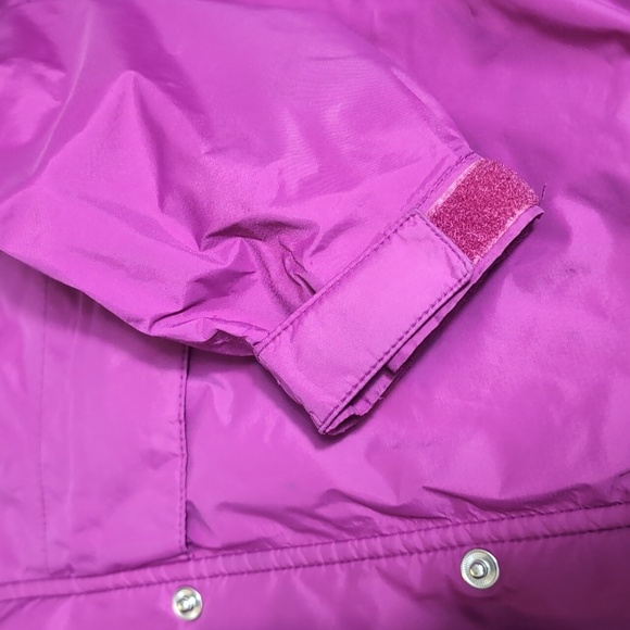 Vintage L.L. Bean GORETEX Soft Shell Waterproof Hooded Jacket Size Large in Pink - Picture 6 of 14